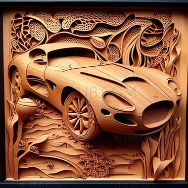 3D мадэль Jaguar D Type (STL)